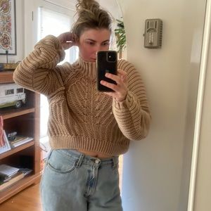 Free People Cableknit